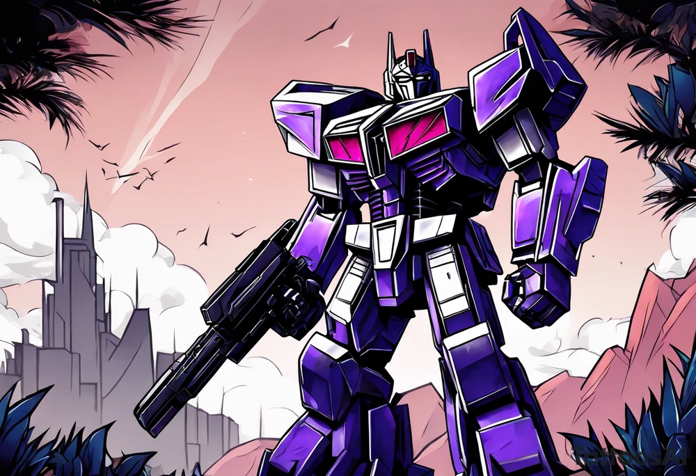 Decepticon Megatron tattoo idea