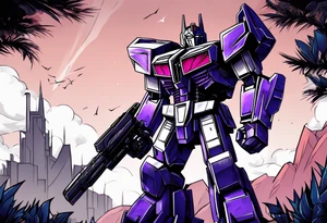 Decepticon Megatron tattoo idea