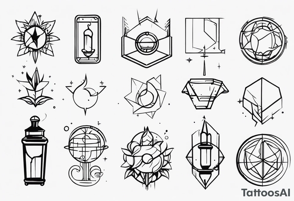 tecnologia pequenas tattoo idea