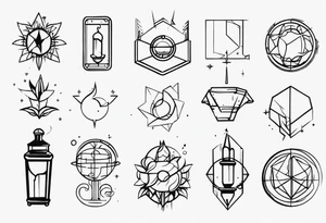 tecnologia pequenas tattoo idea