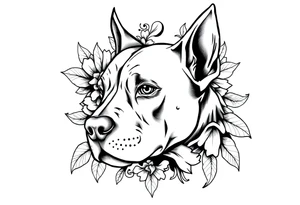 PITBULL tattoo idea
