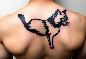 Black Cat tattoo idea