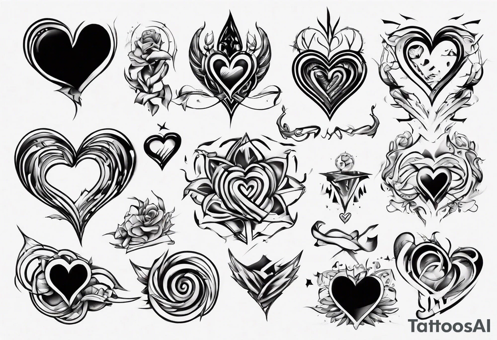 love bed tattoo idea
