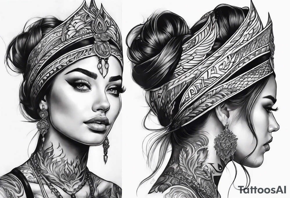 Fire tattoo idea