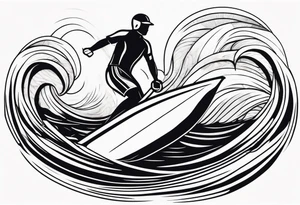 WATER SPORT tattoo idea