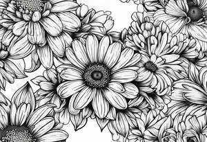 Chamomile tattoo idea