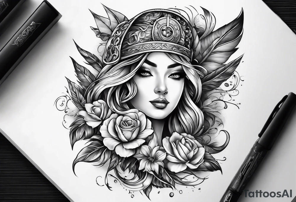 Q WORD tattoo idea