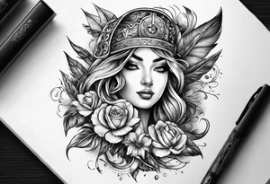 Q WORD tattoo idea