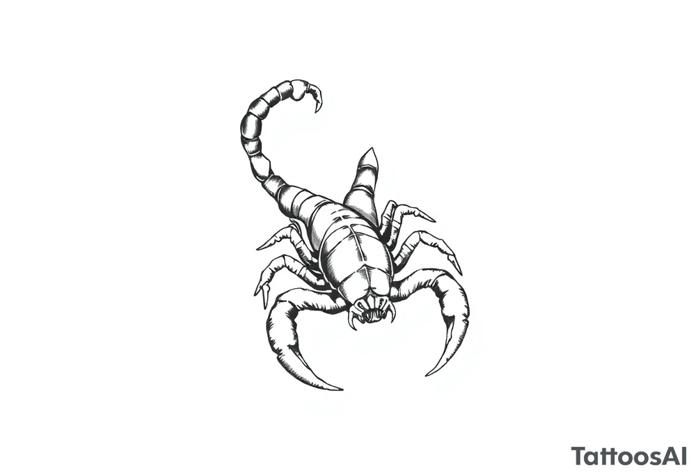 Scorpion tattoo idea