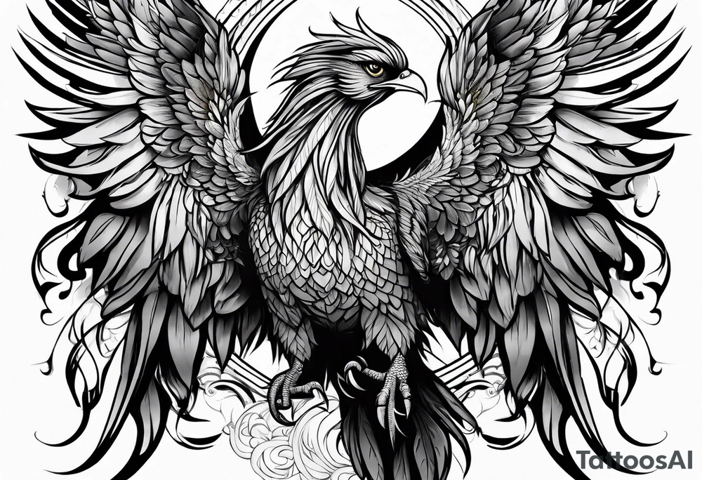 phoenix tattoo idea