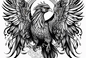 phoenix tattoo idea