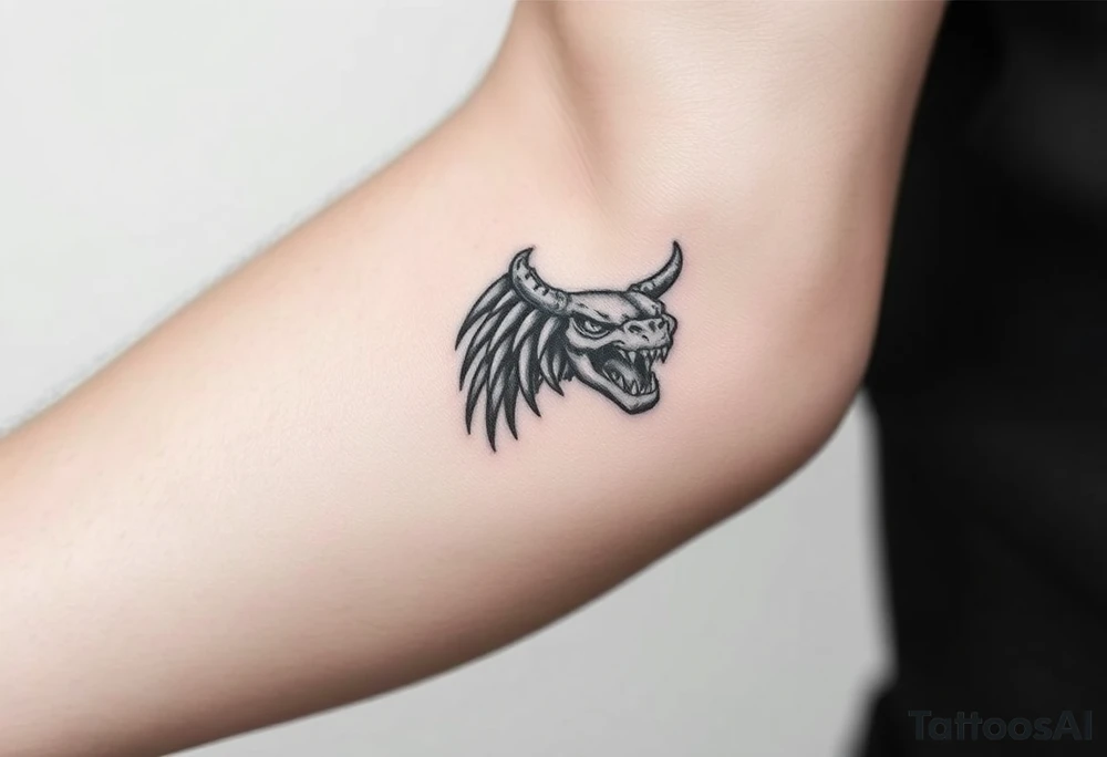 Predator mark simple tattoo idea