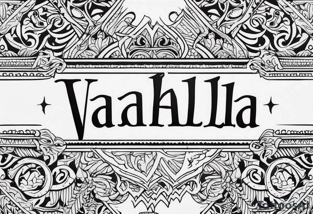 Valhalla tattoo idea