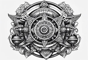 Mecanic tattoo idea