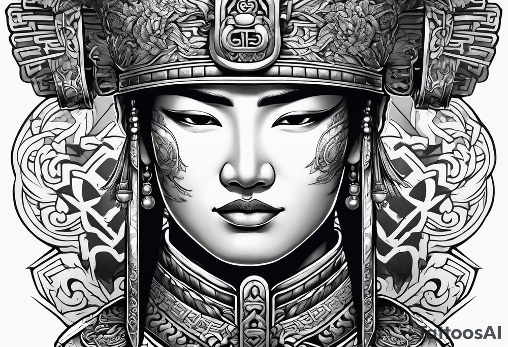 terracota warriors tattoo idea