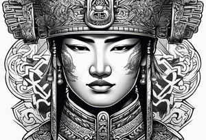 terracota warriors tattoo idea