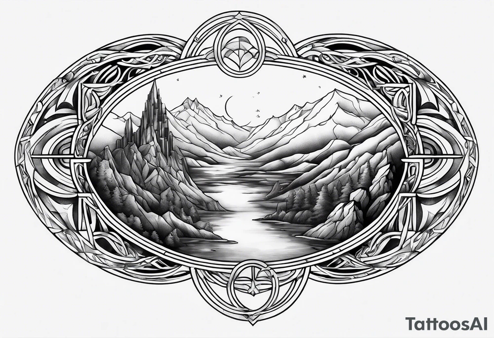 THE LORD OF THE RINGS tattoo idea