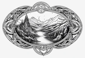 THE LORD OF THE RINGS tattoo idea