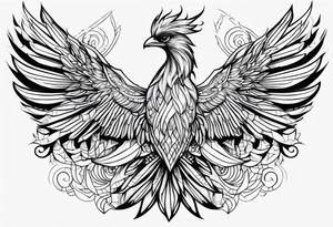 phoenix tattoo idea