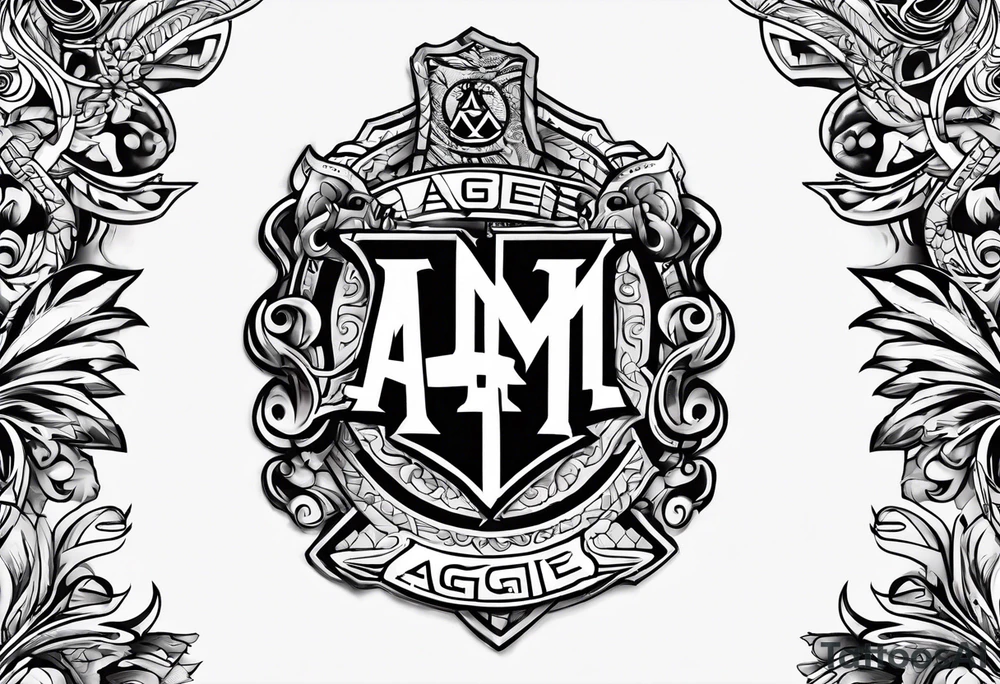 A&M aggies tattoo idea