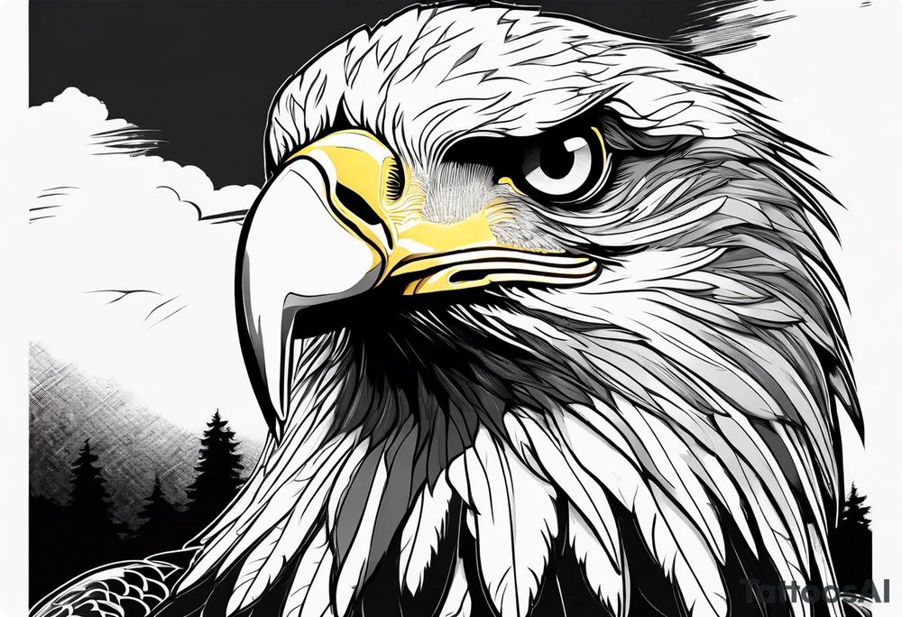 Eagle tattoo idea