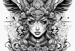 Cyber criminal ai tattoo idea
