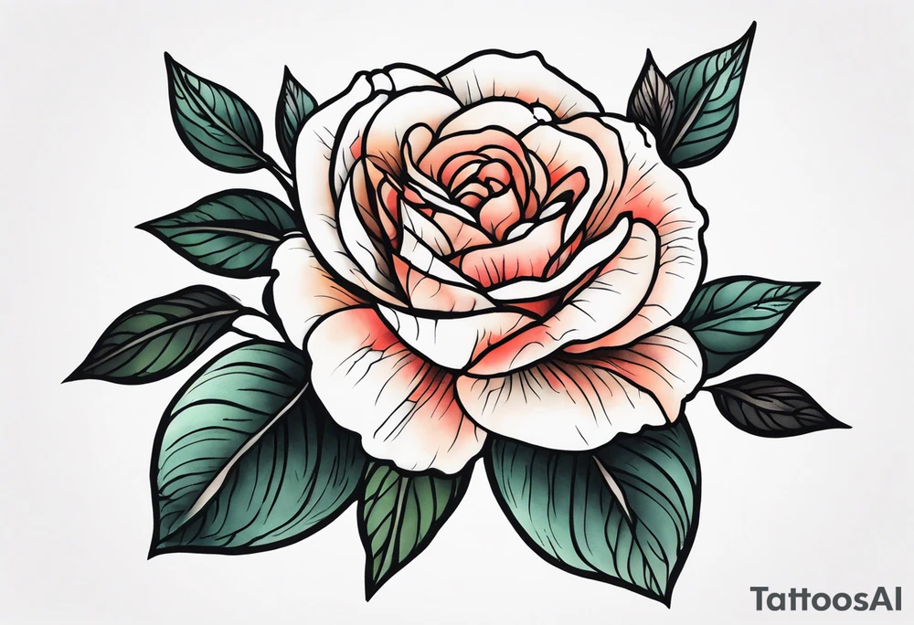 Zwei Rosen mit Leuchtturm tattoo idea