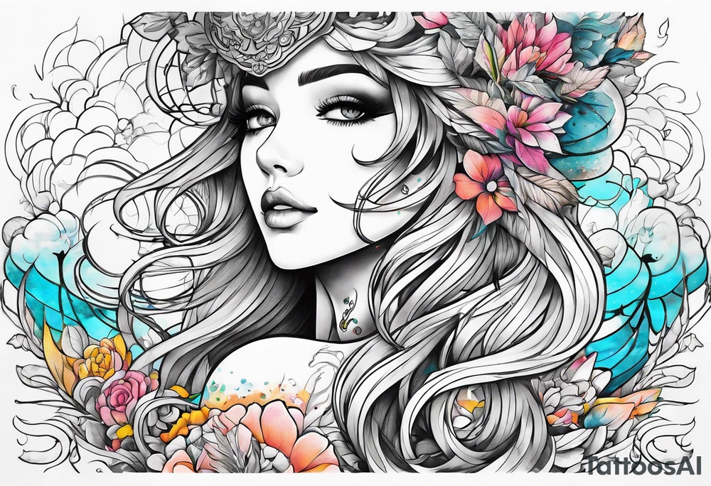 anime tattoo idea