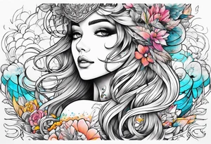 anime tattoo idea