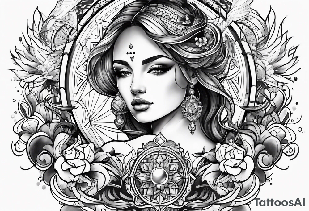 libra tattoo idea