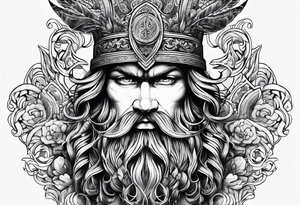 Valhalla swedish Norwegian tattoo idea