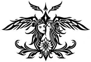 Dad and daughter memorial tattoo tattoo idea