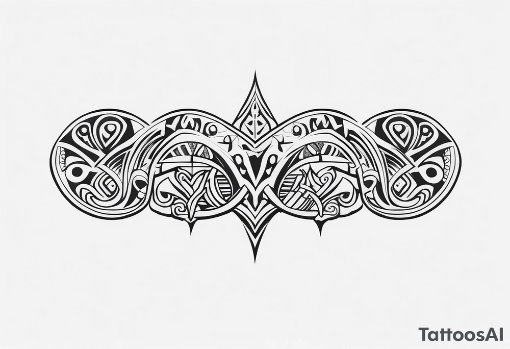 maori tribal  spine tattoo tattoo idea