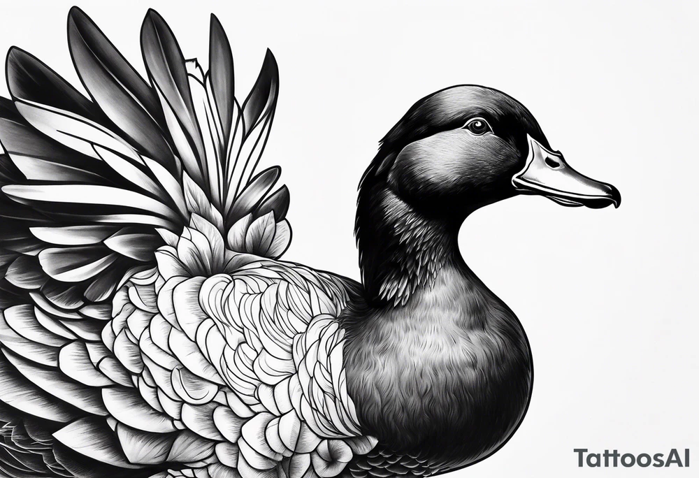 Muscovy Duck tattoo idea