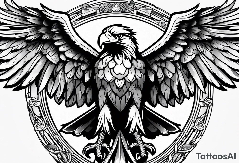 Roman Eagle tattoo idea