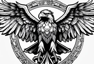 Roman Eagle tattoo idea
