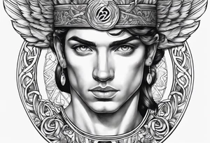 Hermes tattoo tattoo idea