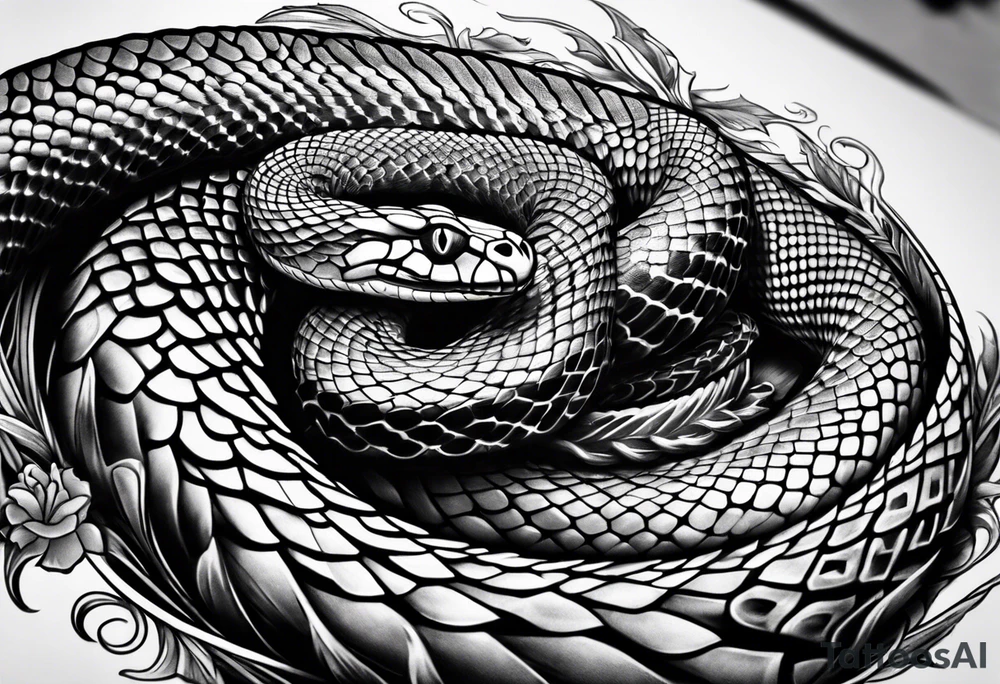 snake tattoo idea