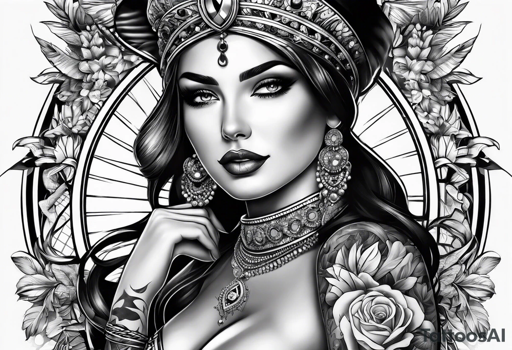 casino tattoo idea