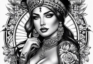 casino tattoo idea