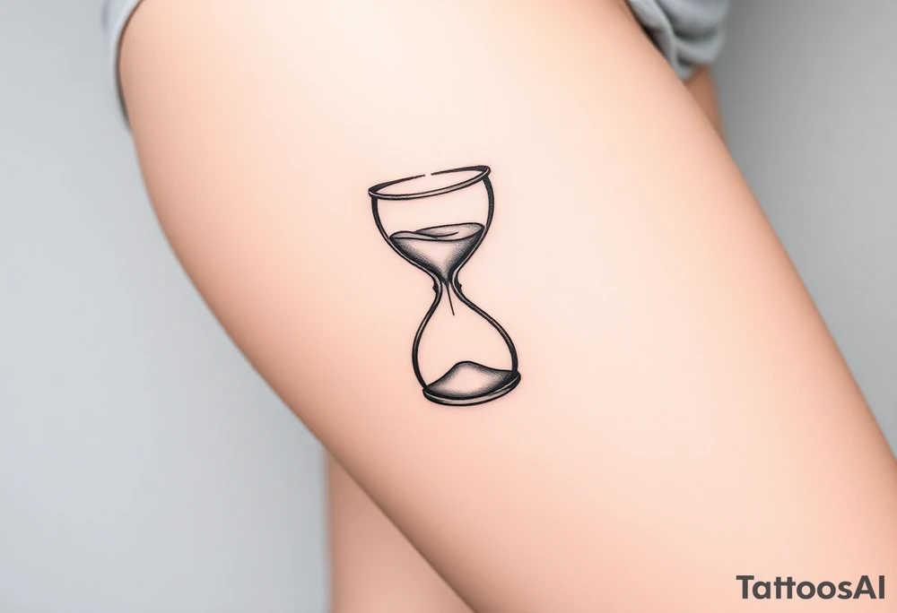 hourglass tattoo idea