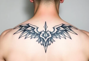 333 with shading tattoo idea