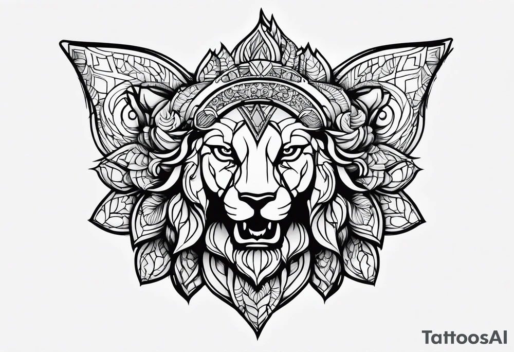 tatuaje de santa barbara en la espalda tattoo idea