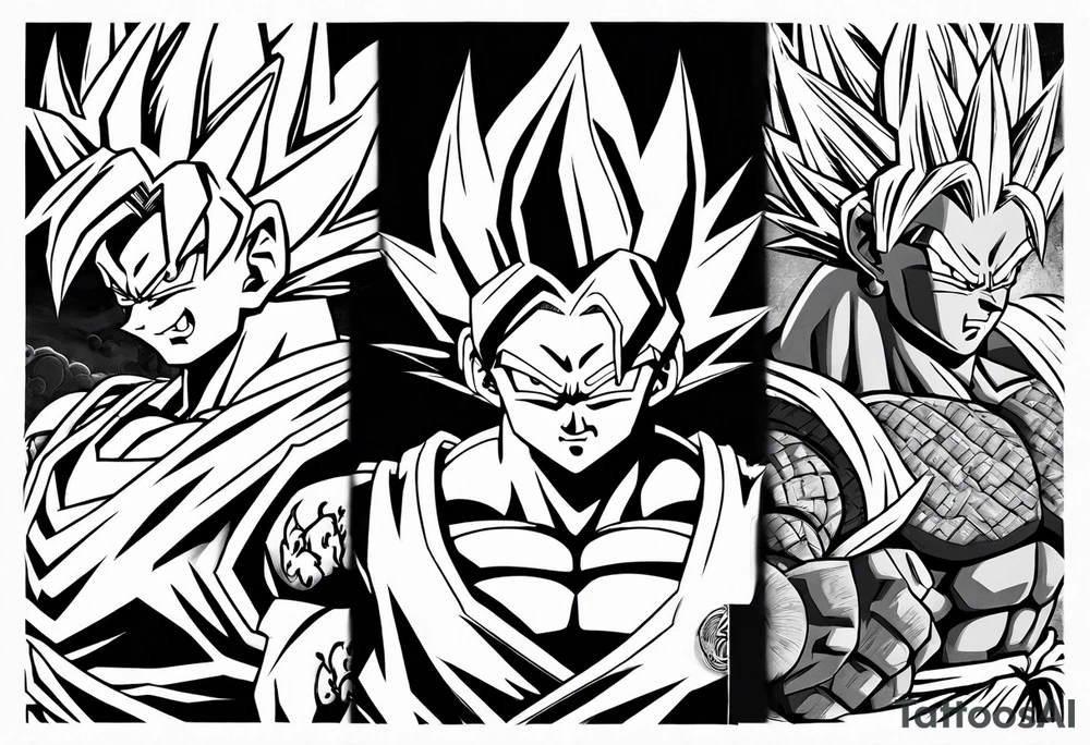 dragonball z tattoo idea