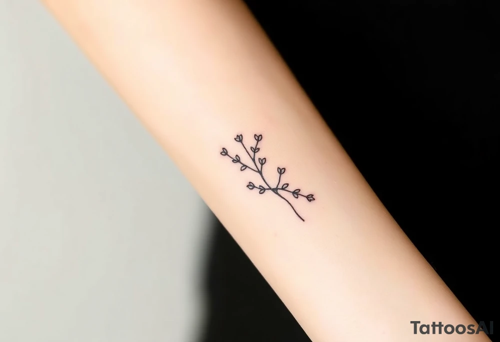 Ilex aquifolium tattoo idea