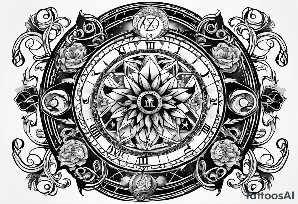 zodiac signs tattoo idea