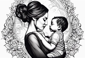 Motherhood tattoo idea