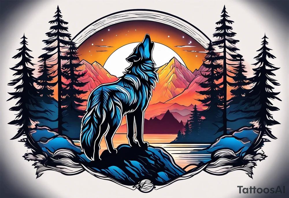 Mountains
Wolf
Forest
Sunset
Moon tattoo idea