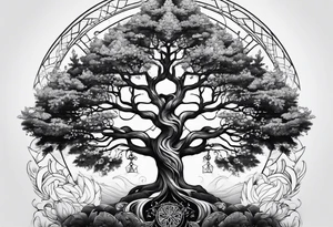 Tree Norse tattoo idea