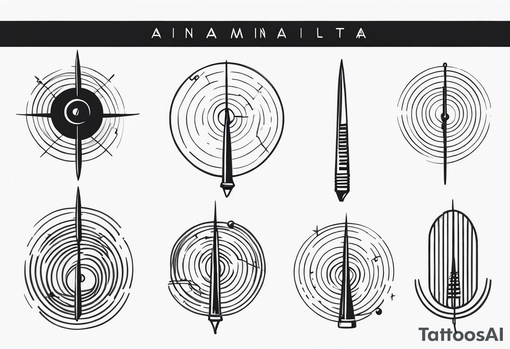 antenna tattoo idea